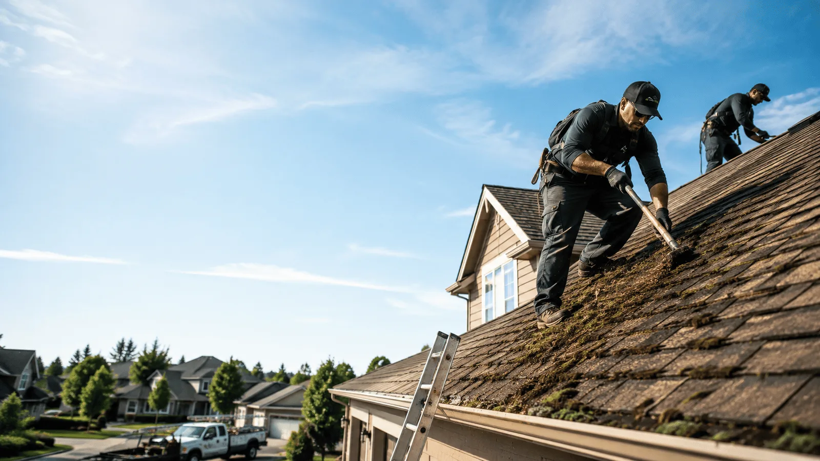 Roof Moss Removal in Bailey, CO near me